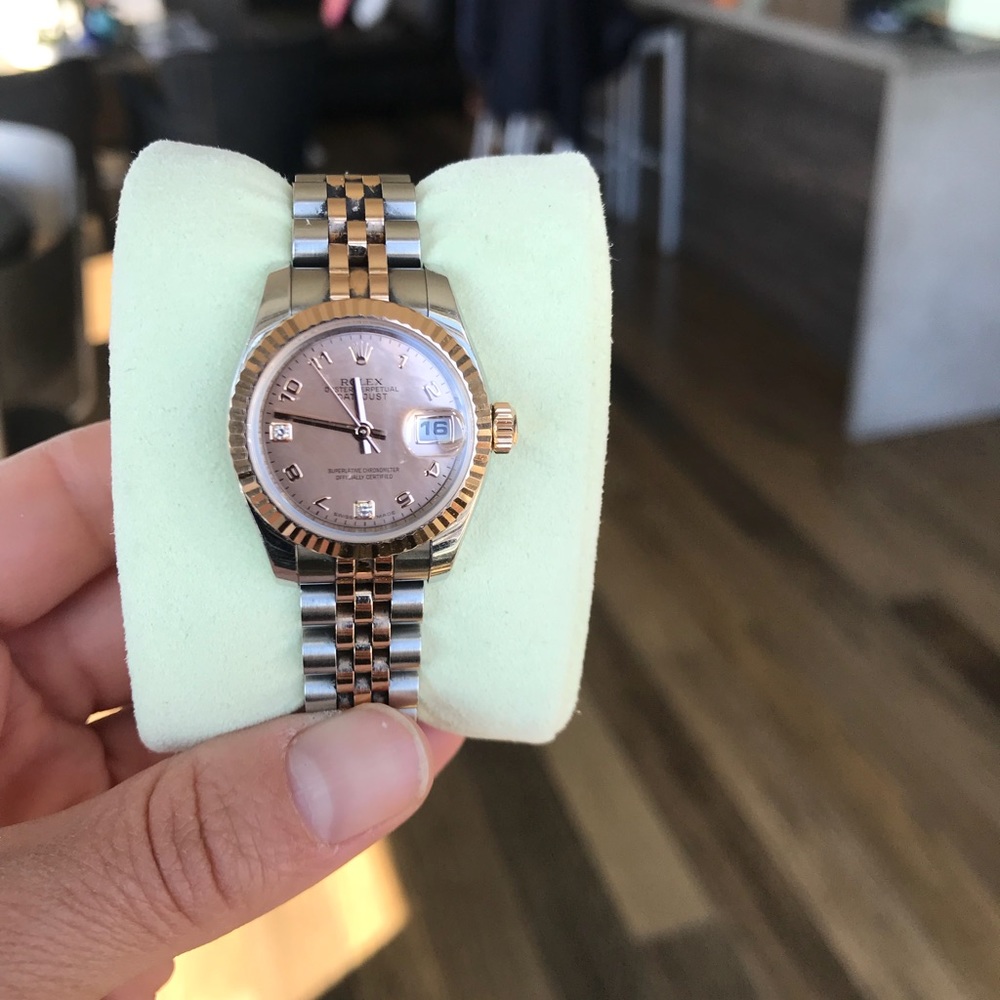 Rose Gold Rolex with Papers
